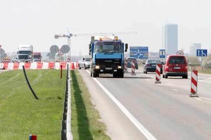Šventės pajūryje koreguoja eismą autostrada