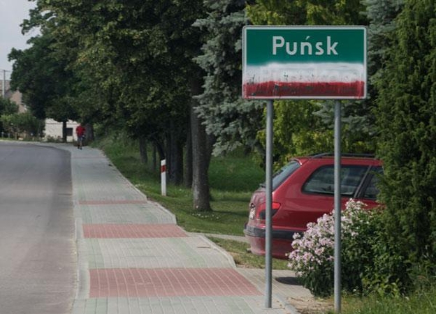 Lenkijoje išniekinti lietuviški užrašai (foto)