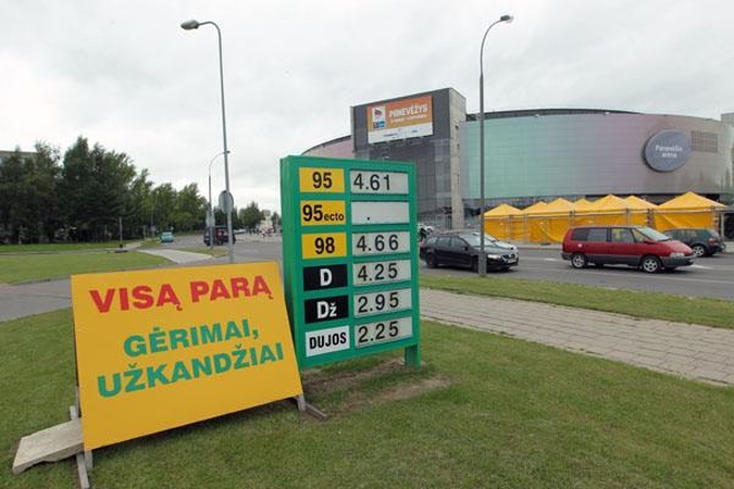 Panevėžys: su atributika, bilietais, „načnykais“, be parkavimo vietų