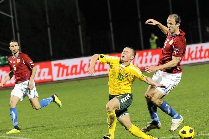 Euro2012 atranką lietuviai baigė eiliniu pralaimėjimu