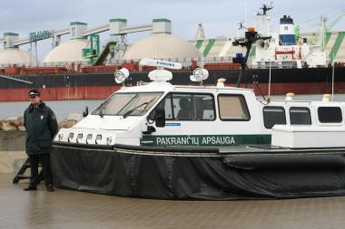 Žvejys iš Panevėžio Kuršių mariose pažeidė sieną