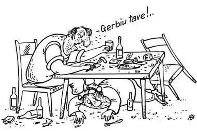 Piknikų mieste nereikia