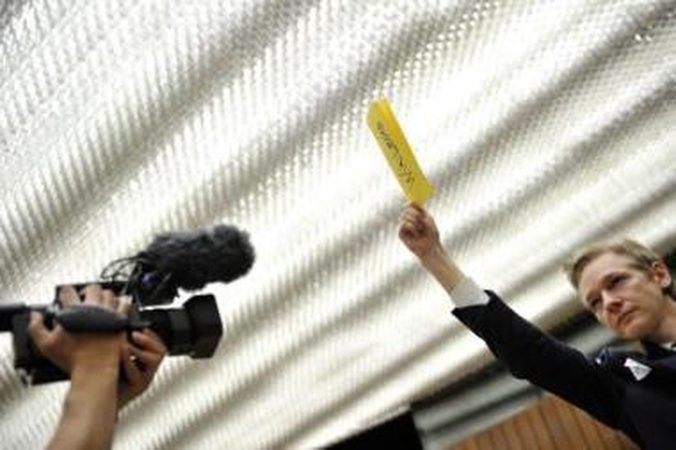 Taikinys: "WikiLeaks" vadovo J.Assange'o priešų gretos dabar dar labiau pagausėjo.