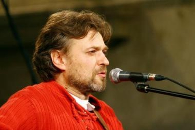 Pradėjo: pirmajame ciklo koncerte mielai sutiko dalyvauti aktorius G.Storpirštis.