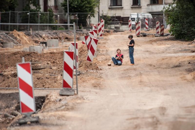Parodos kalno remontas vėluoja