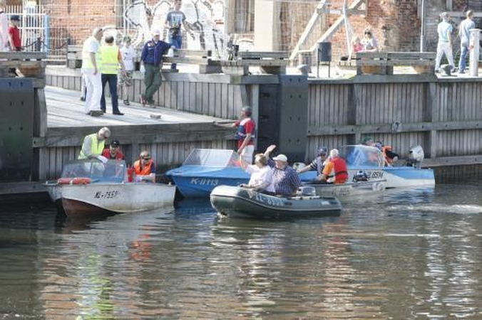 Klaipėdą džiugino laivų paradas