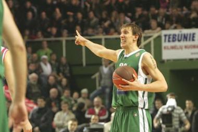 Kapitonas: D.Šalenga "Žalgiriui" taškus pelnė lemiamu rungtynių Šiauliuose momentu.