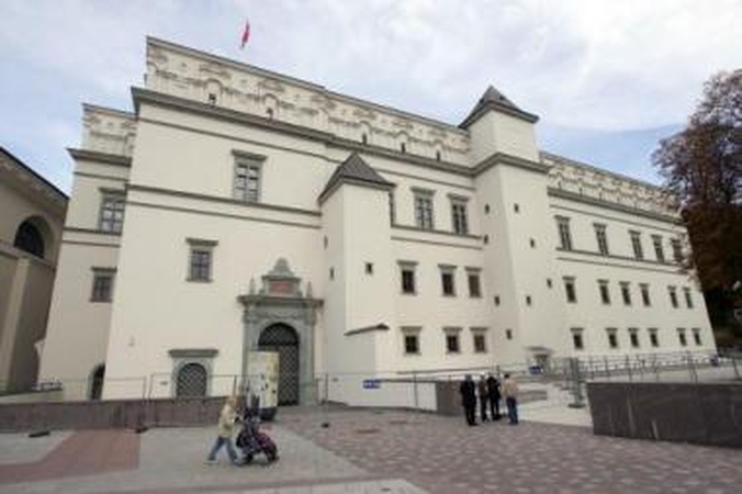 Plėtra: Valdovų rūmuose įrengtos salės bus pritaikytos konferencijoms rengti.