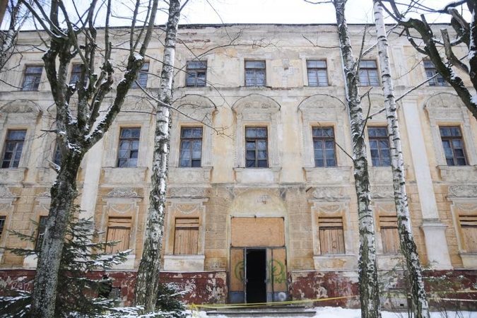 Vilniečiai viliasi, kad Sapiegų rūmai atgims