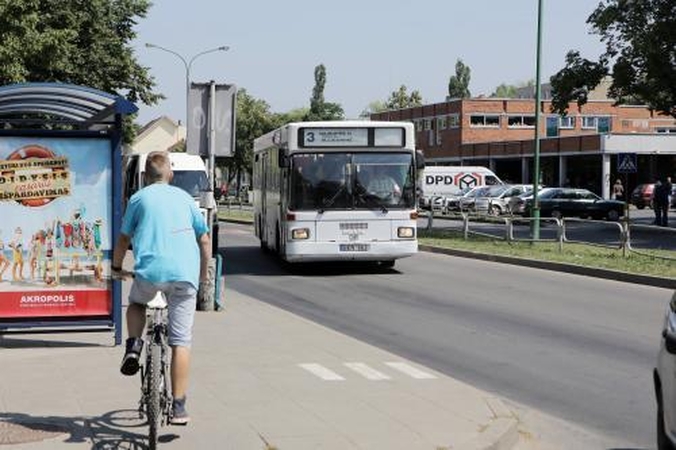 Remontas keičia autobuso maršrutą