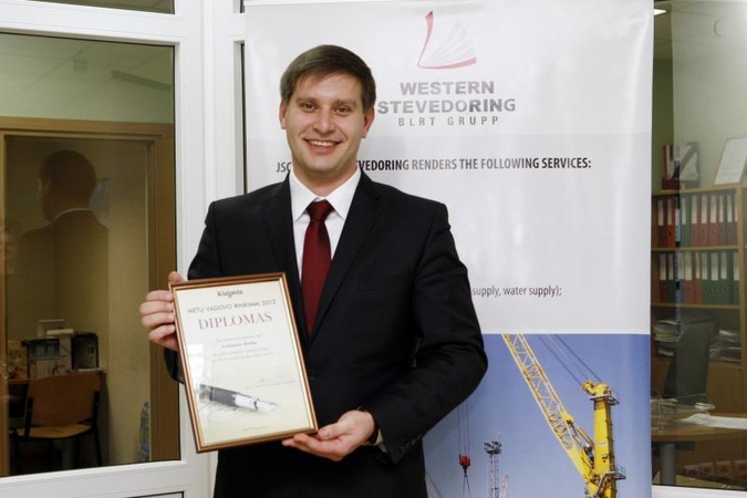 Metų vadovu išrinktas Gediminas Rimkus   