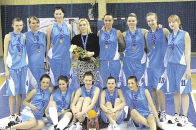 Čempionės: Klaipėdos krepšininkės – stipriausios Lietuvoje.