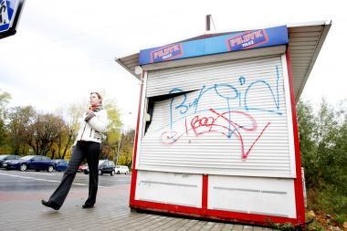 Apleisti kioskai – niekieno rūpestis