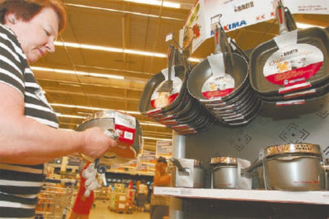 Triukšmas dėl itališkų puodų
