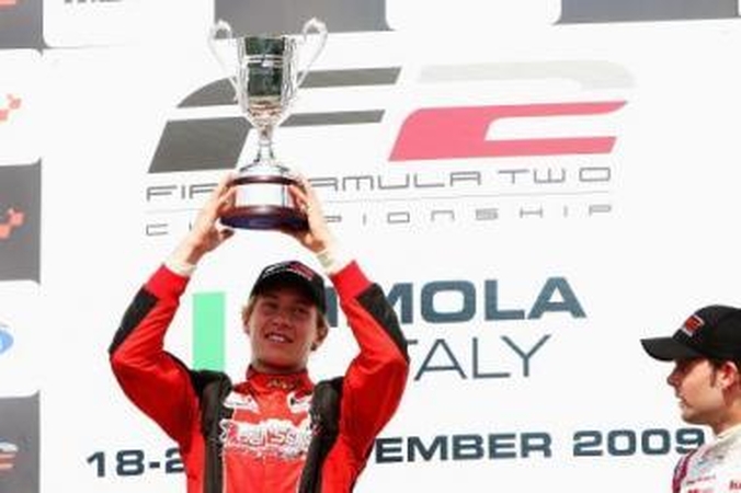 Istorija: K.Vasiliausko pergalė "Formulės-2" čempionato etape Imolos trasoje – pirmas tokio aukšto lygio trofėjus Lietuvos automobilių istorijoje.	James Bearne'o nuotr.