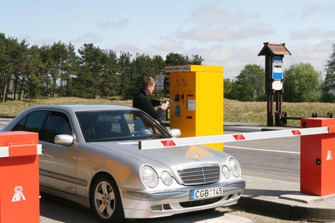 Neringa planuoja rekonstruoti rinkliavos postą