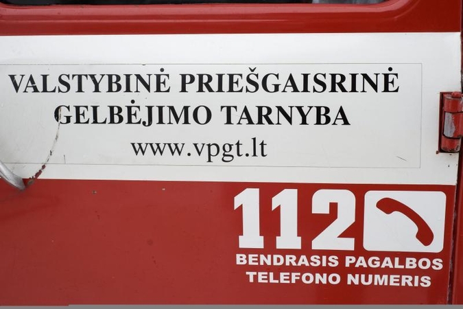 Klaipėdos rajone liepsnojo gyvenamasis namas
