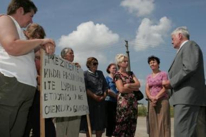 Laikas: Lypkių gyventojai dėl savo gerovės kovoja jau dešimtmetį.