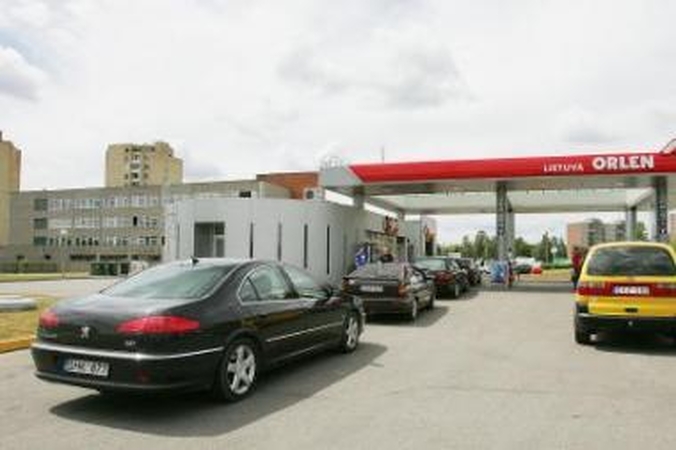 Nepatiko: "Orlen Lietuvos" degalinės kelia didžiausias proteste dalyvausiančių vairuotojų antipatijas.
