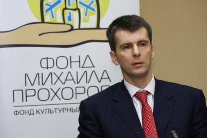 Oligarcho M.Prochorovo kelias: nuo džinsų iki aukso kasyklų