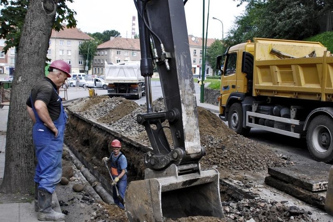 Į šilumos trasas  investuos  milijonus   