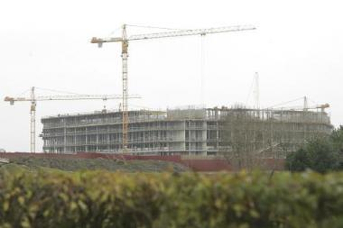 Planai: statoma arena duris turėtų praverti kitą rudenį.