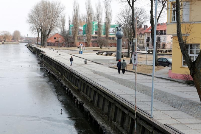 Valdžios siekis – atnaujinti Danės krantines