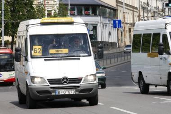 Ministras įsikišo dėl mikroautobusų