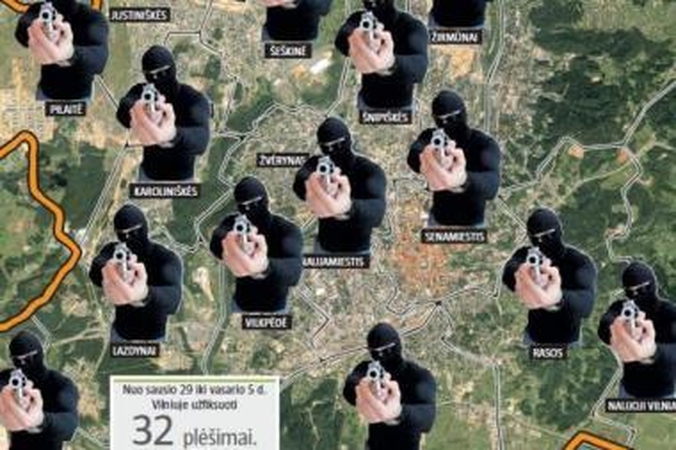Pamirškite saugų Vilnių