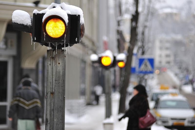 Kauno  šviesoforai  iš  lėto   atgyja   