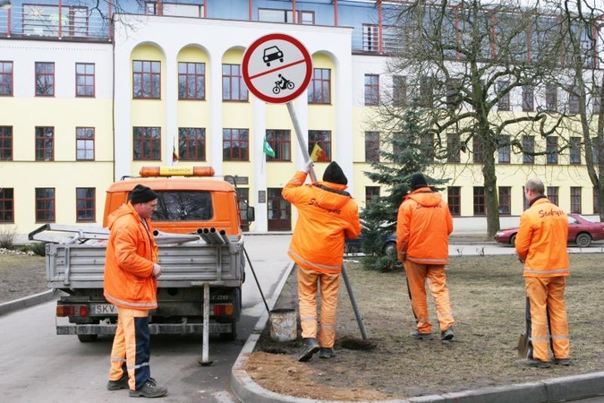 Klaipėdos          senamiestį tąso agonija
