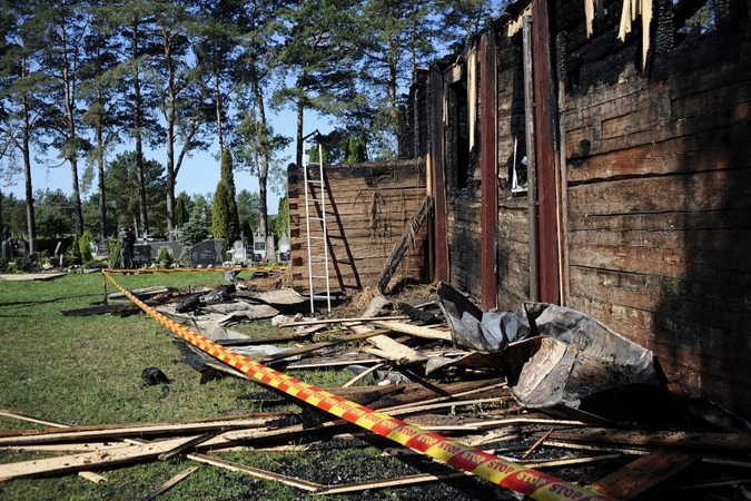Paštuvos bažnyčios liepsnų paslaptis dar neįminta