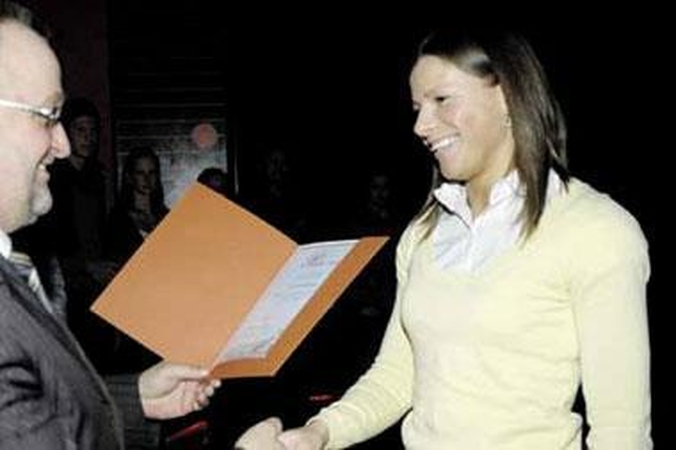 Geriausia sportininkė – L.Grinčikaitė