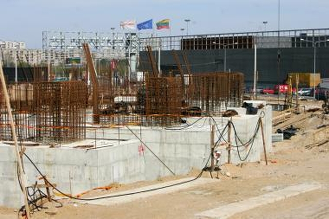 Milijonai: apskaičiuota, kad nacionaliniam stadionui užbaigti reikia 262 mln. litų.