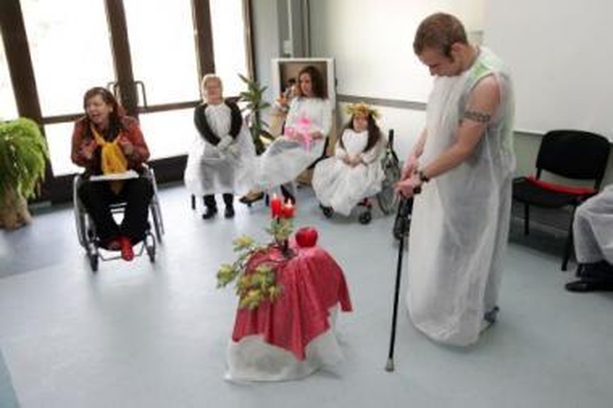 Negalia scenai ne kliūtis