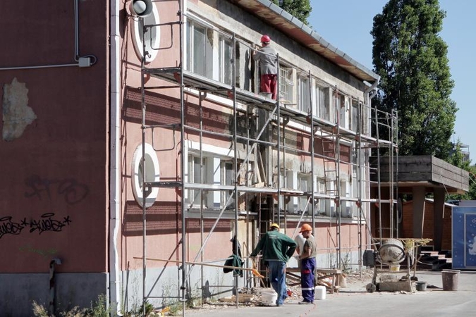 Prieš šventes – „papudruos“ pastatą miesto centre
