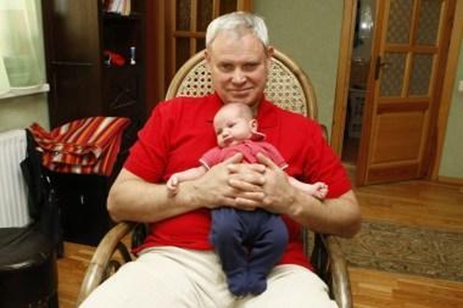 Duetas: V.Grubliauskas teigė, kad mažasis Vytukas jį išmokė branginti kiekvieną akimirką, tad jis stengiasi jų kuo daugiau praleisti su pagranduku.