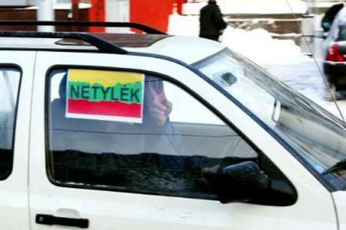 Protestas išsikvėpė neprasidėjęs