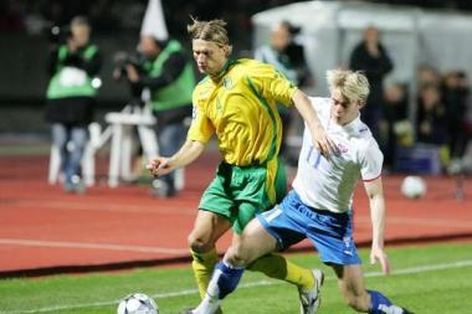 Futbolininkai – gamtos užgaidų įkaitai