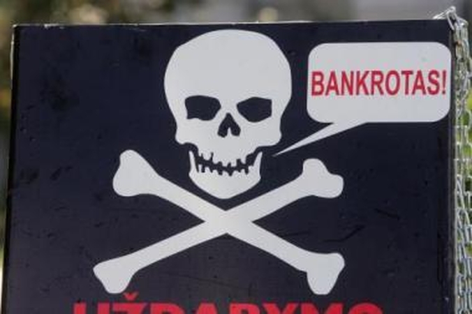 Šmėkla: dabar bankrotų šmėkla atsigręžė į apgyvendinimo paslaugų sektorių.
