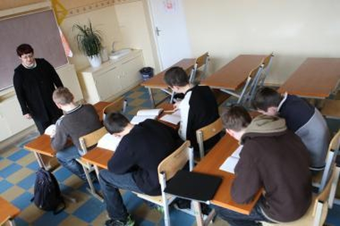 Vieta: aukščiausiai iš visų uostamiesčio mokyklų įvertinta "Ąžuolyno" gimnazija.