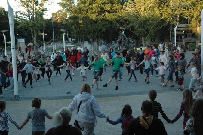 Palanga kviečia šokti viešose erdvėse