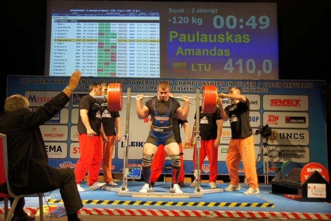 Kauną užplūs                  pasaulio stipruoliai