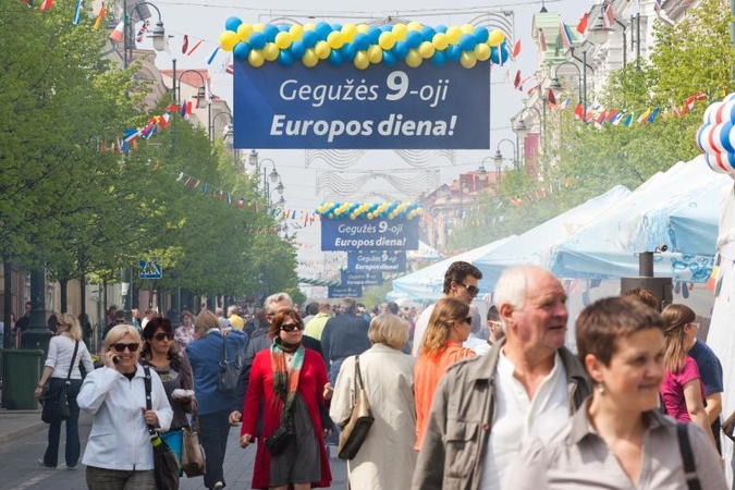 Gedimino prospekte minima Europos diena
