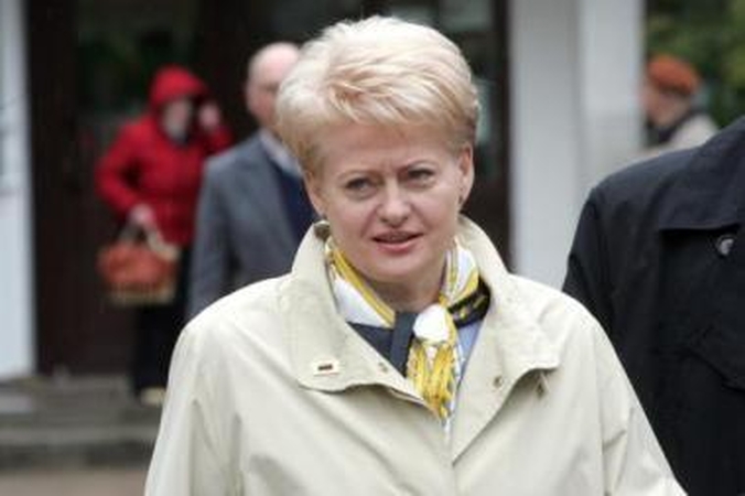 Išdidumas: D.Grybauskaitė tikina, kad Lietuva apsieis be nuolaidų.