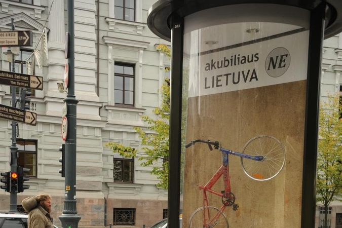 A.Zuokas reklamuojasi naudodamas „akubilių“