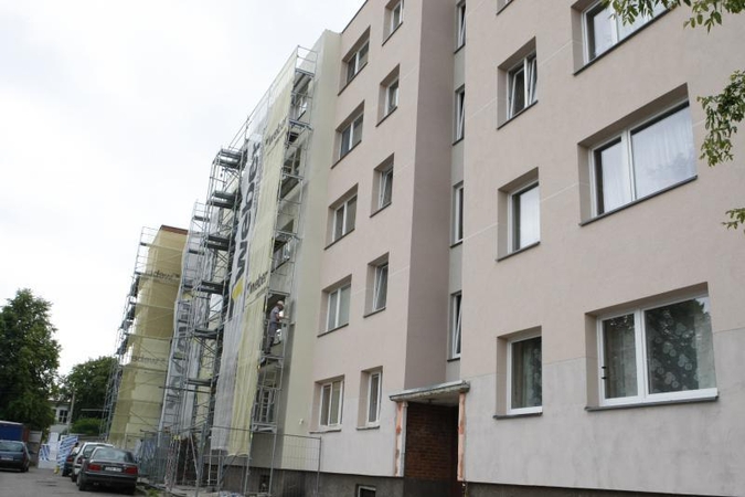 Sparčiai auga susidomėjimas renovacijos programa