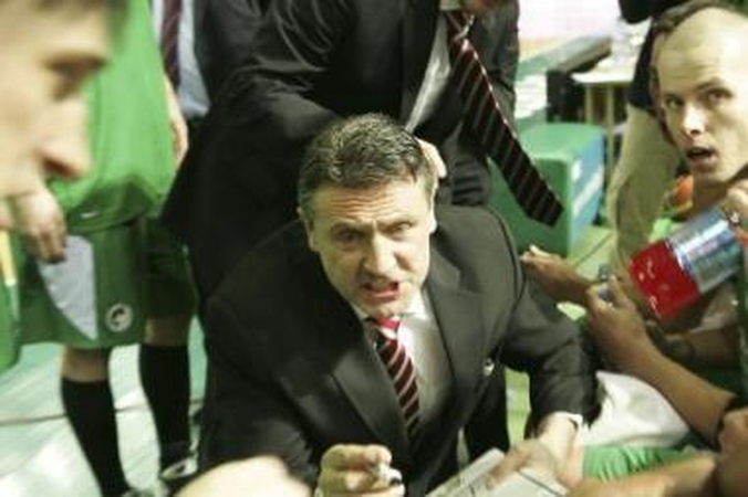 Prigimtis: "Uniks" treniruojantis V.Chomičius širdimi vis tiek jaučiasi žalgirietis.