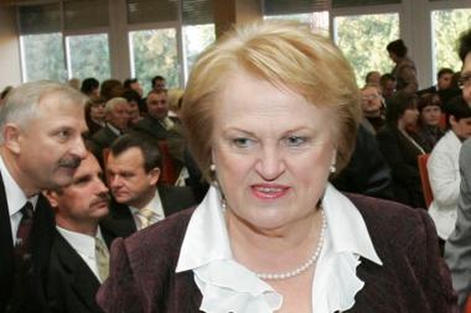 K.Prunskienė išėjo kaip ponia