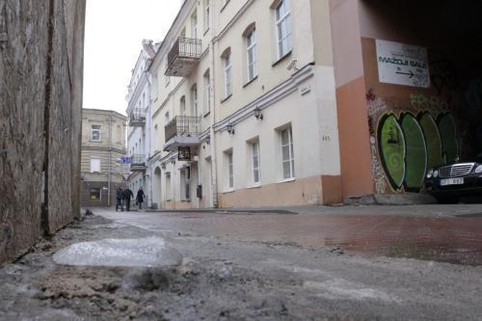 Sniegas tuština vilniečių kišenes